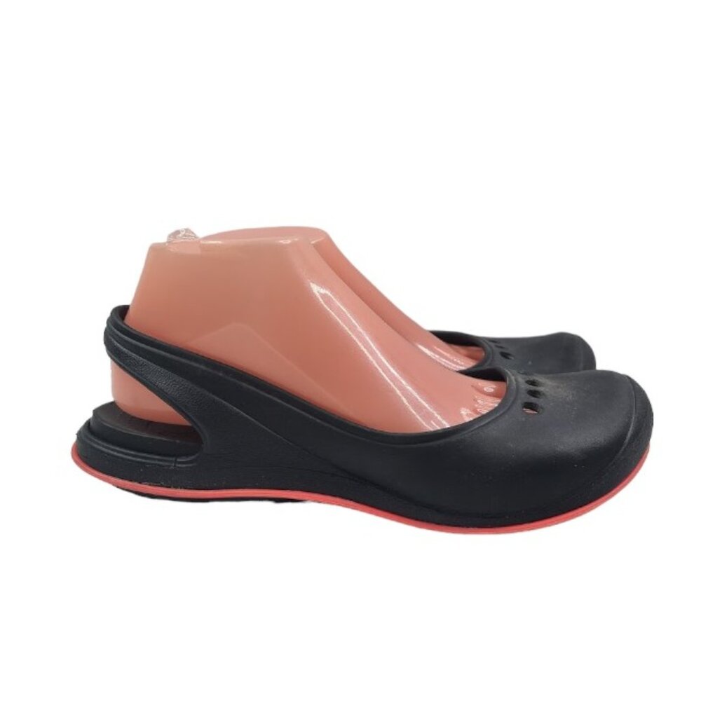 Crocs Women's Black Skylar Slip‎ On Casual Slingback Flats Size US 10